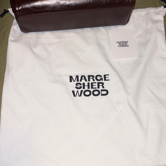 Margesherwood Soft Boston mocha crinkle purse with dust bag - Picture 7 of 7